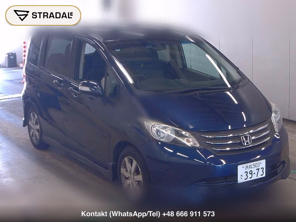 HONDA FREED G AERO JUST SELECTION 2009, aukcja z Japonii, zdjęcie 1