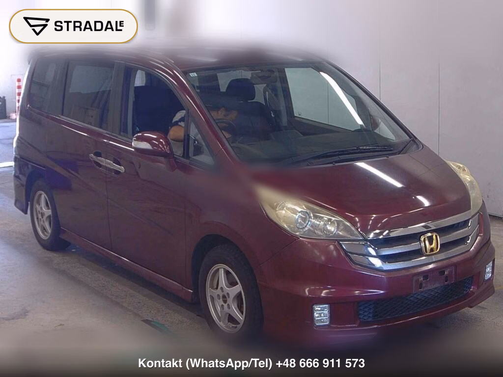 HONDA STEPWAGON 5D SPADA S Z HDD NAVI PACKAGE 2008, aukcja z Japonii, zdjęcie 1