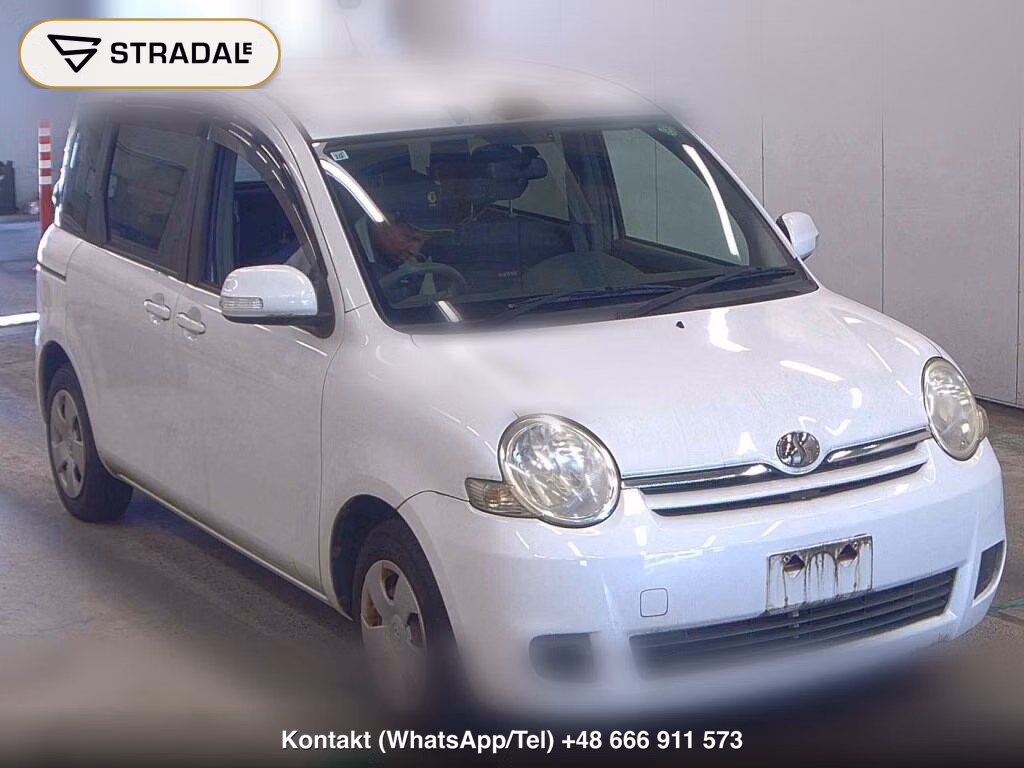 TOYOTA SIENTA X LIMITED 2009, aukcja z Japonii, zdjęcie 1