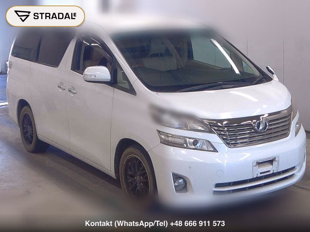 TOYOTA VELLFIRE 4WD 2.4V 2009, aukcja z Japonii, zdjęcie 1