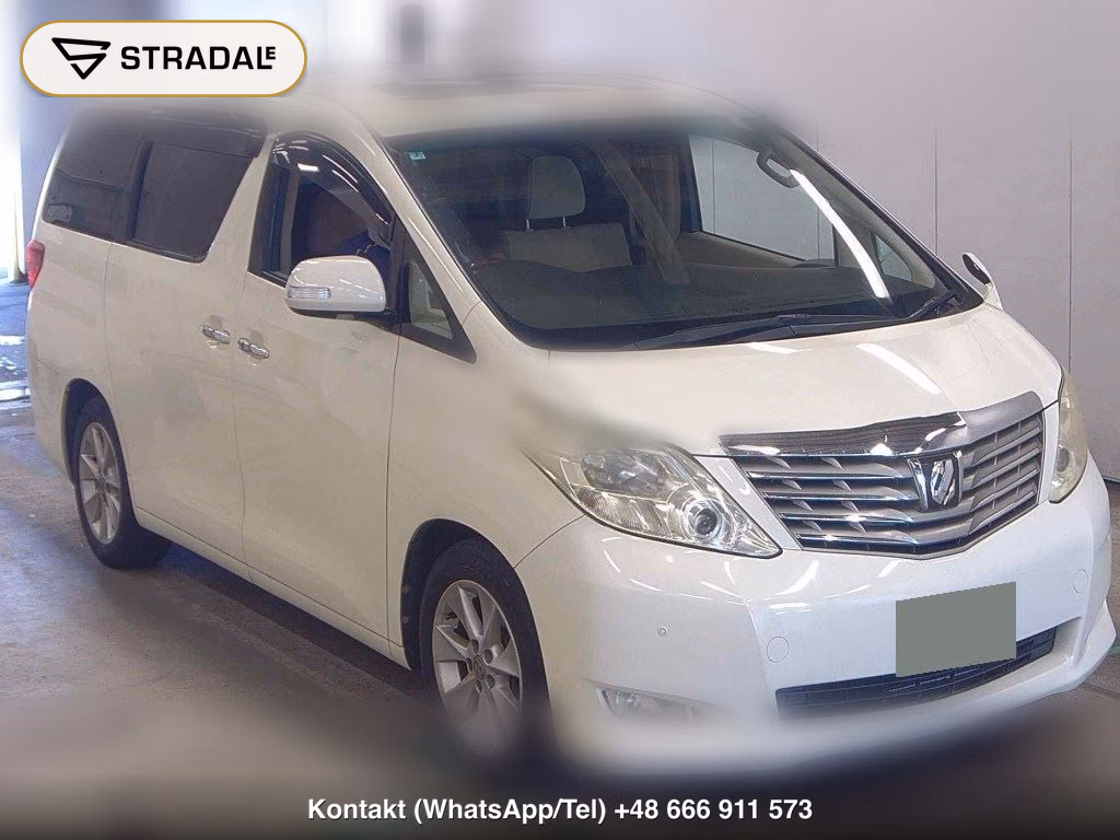 TOYOTA ALPHARD 240G 2010, aukcja z Japonii, zdjęcie 1