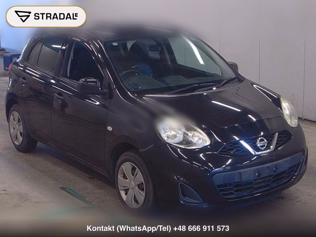 NISSAN MARCH 5D S 2017, aukcja z Japonii, zdjęcie 1