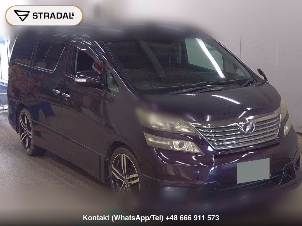 TOYOTA VELLFIRE 2.4Z PLATINUM SELECTION Ⅱ 2010, aukcja z Japonii, zdjęcie 1
