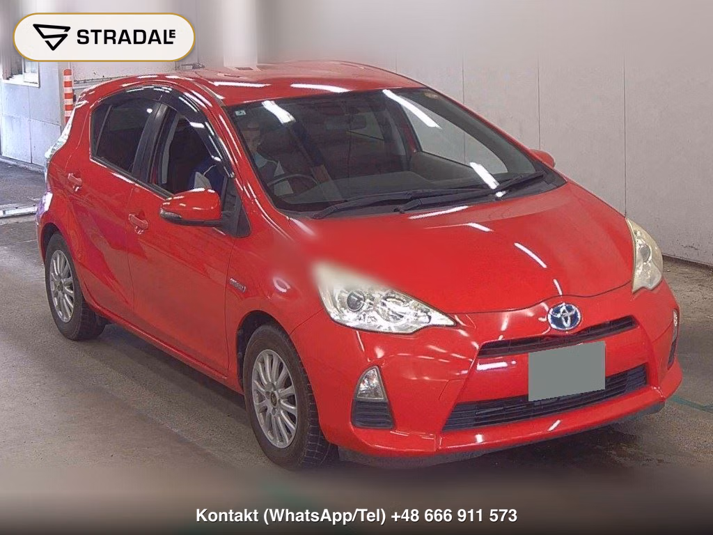 TOYOTA AQUA G 2012, aukcja z Japonii, zdjęcie 1