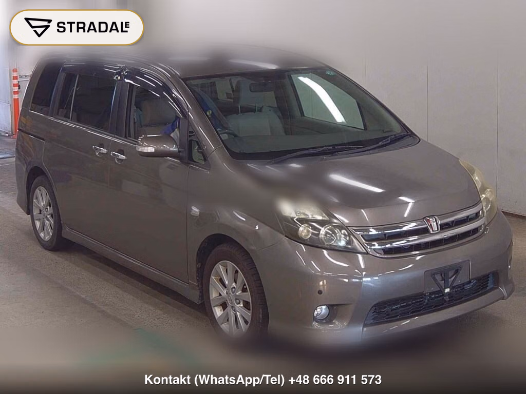 TOYOTA ISIS PLATANA LIMITED 2009, aukcja z Japonii, zdjęcie 1