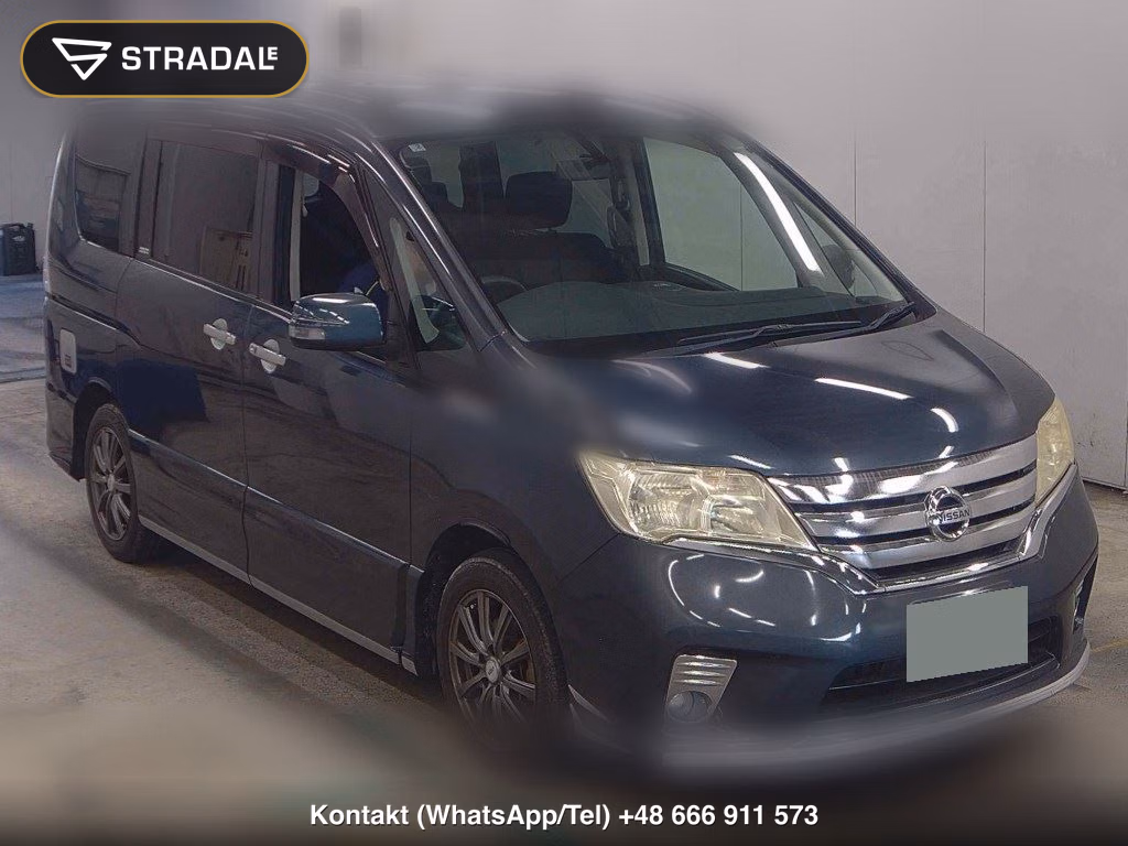 NISSAN SERENA 5D HIGHWAY STAR 2011, aukcja z Japonii, zdjęcie 1