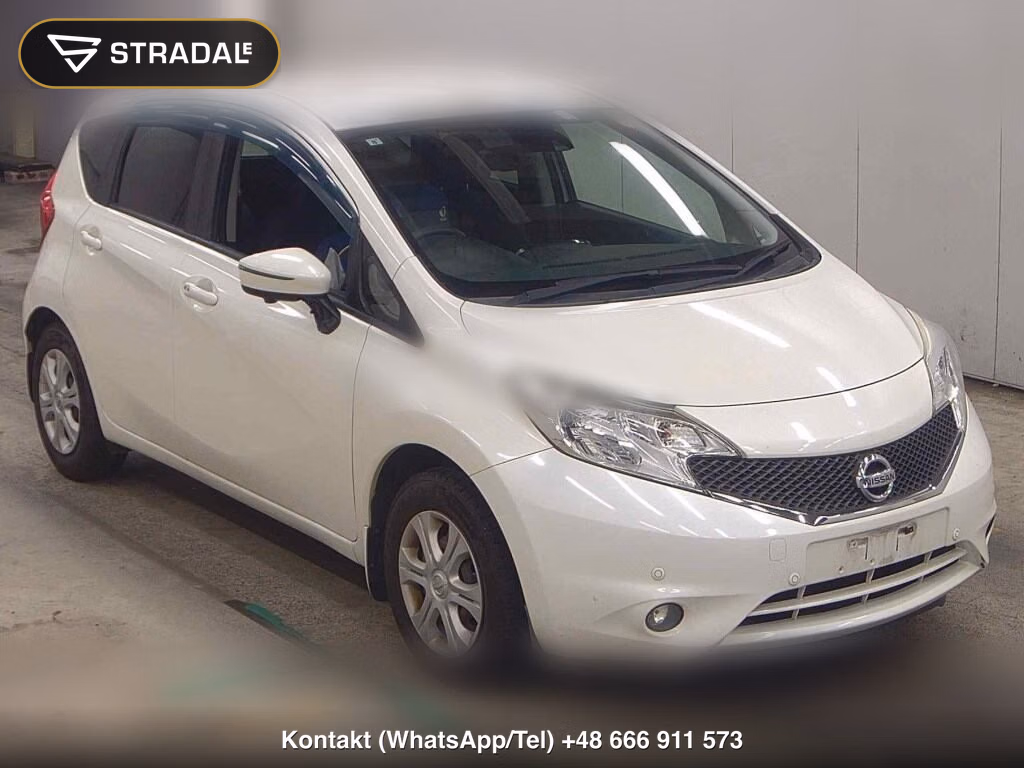 NISSAN NOTE X 2016, aukcja z Japonii, zdjęcie 1