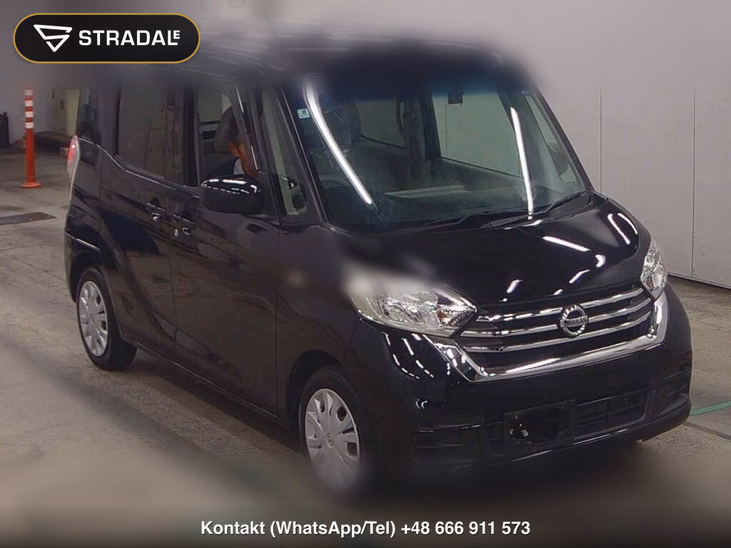 NISSAN DAYZ ROOX S EMERGENCY BRAKE LESS 2019, aukcja z Japonii, zdjęcie 1
