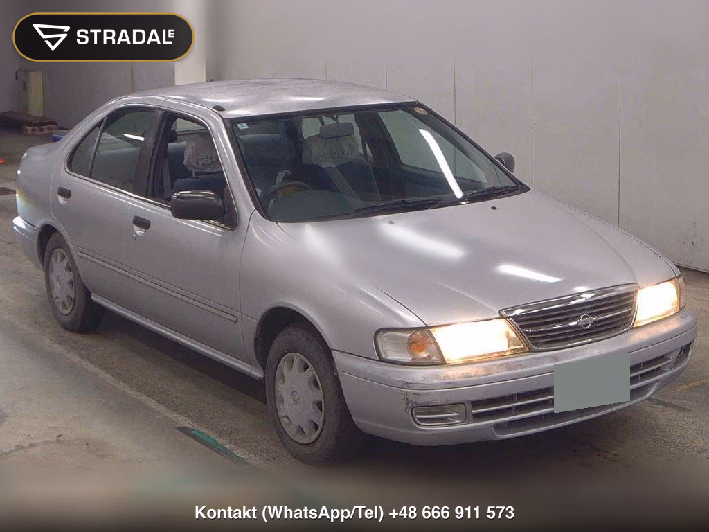 NISSAN SUNNY 4D EX SALOON LIMITED 1998, aukcja z Japonii, zdjęcie 1