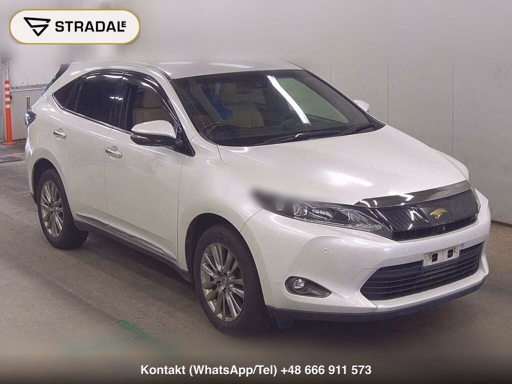 TOYOTA HARRIER 4WD PREMIUM ADVANCED PACKAGE 2014, aukcja z Japonii, zdjęcie 1
