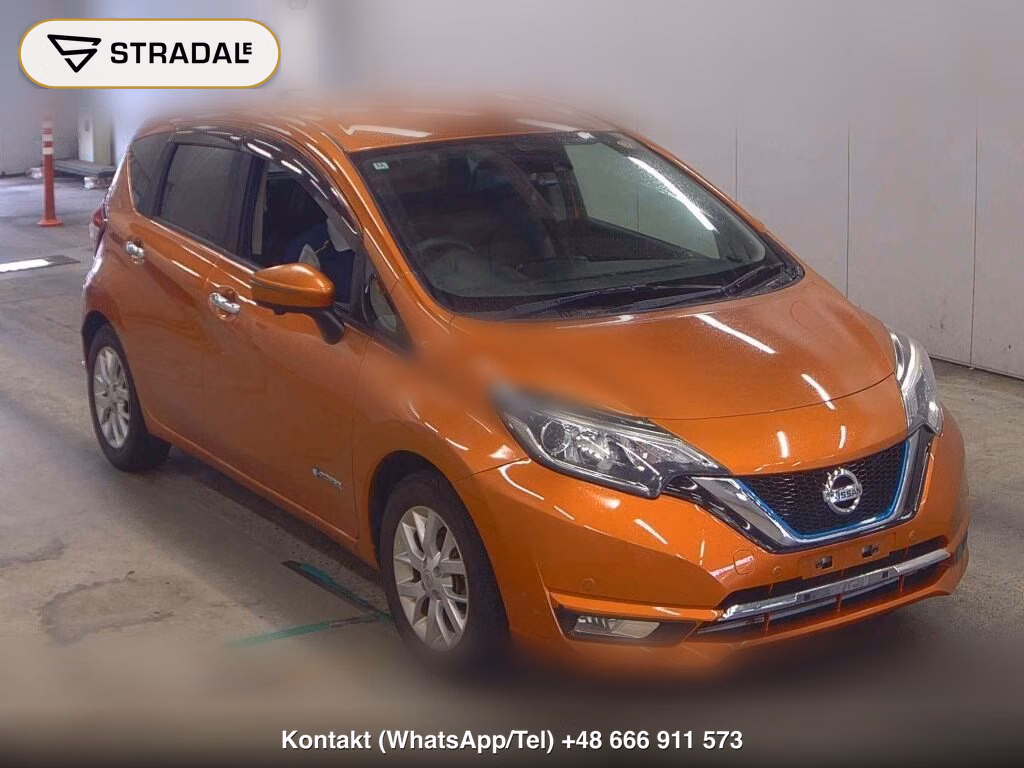 NISSAN NOTE E-POWER MEDALIST 2016, aukcja z Japonii, zdjęcie 1