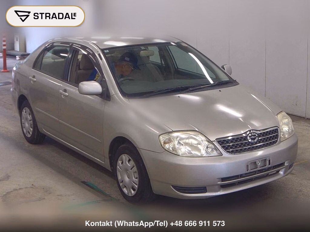 TOYOTA COROLLA 4D X LIMITED 2002, aukcja z Japonii, zdjęcie 1