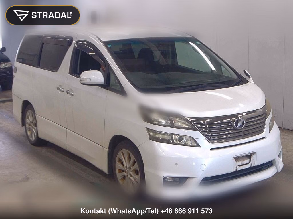 TOYOTA VELLFIRE 2.4Z PLATINUM SELECTION 2009, aukcja z Japonii, zdjęcie 1