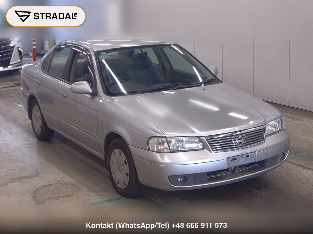 NISSAN SUNNY 4D EX SALOON 70TH-Ⅱ 2004, aukcja z Japonii, zdjęcie 1