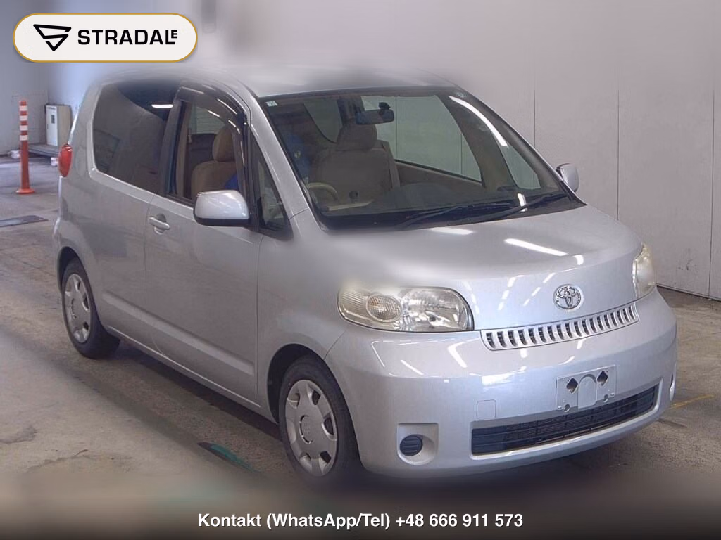 TOYOTA PORTE 3D 130I 2005, aukcja z Japonii, zdjęcie 1