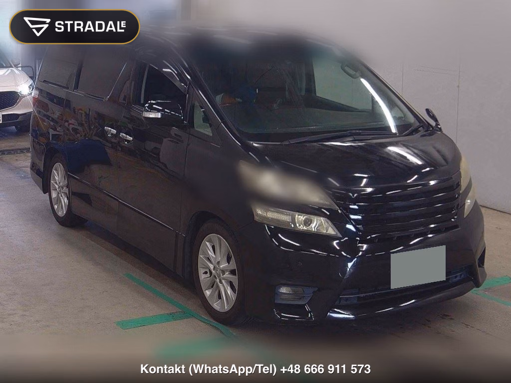 TOYOTA VELLFIRE 2.4Z 2008, aukcja z Japonii, zdjęcie 1