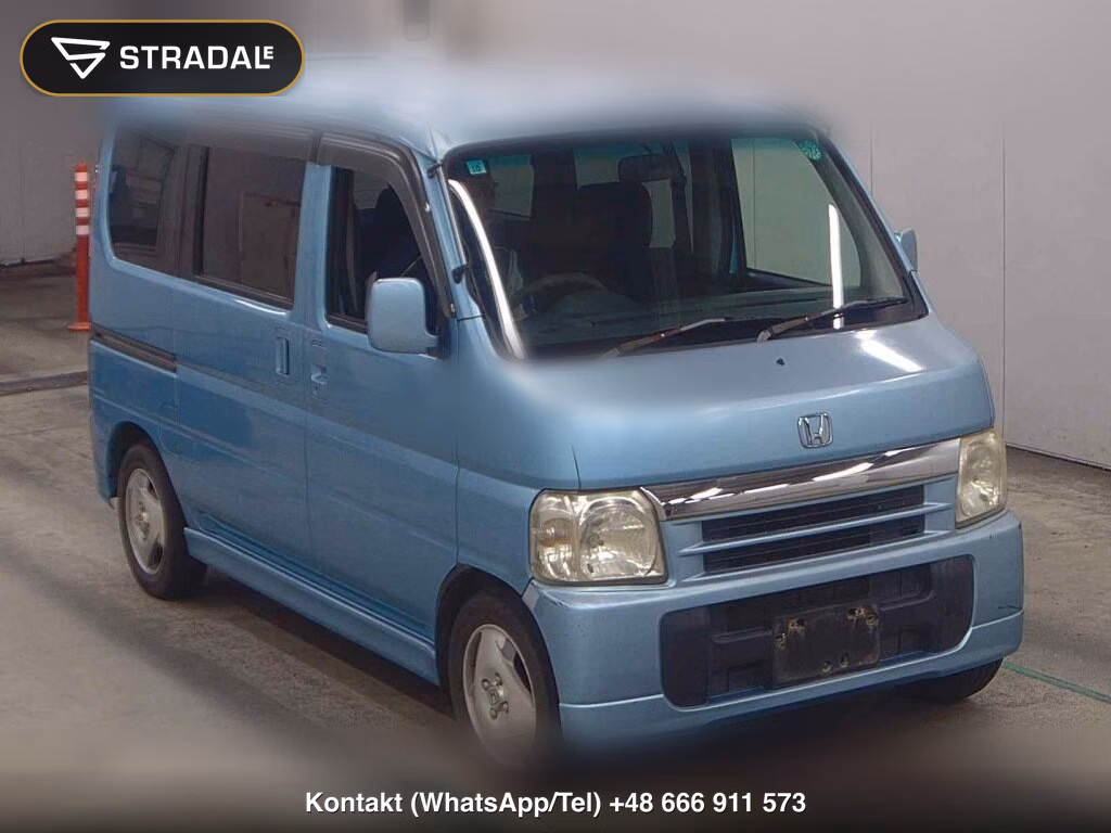 HONDA VAMOS 5D TURBO 2001, aukcja z Japonii, zdjęcie 1