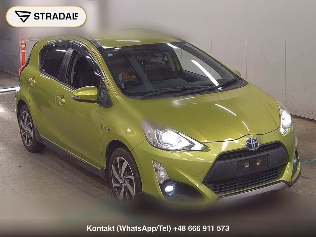 TOYOTA AQUA X-URBAN SOLID 2016, aukcja z Japonii, zdjęcie 1