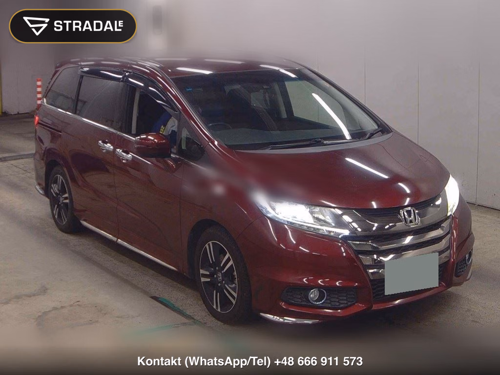 HONDA ODYSSEY HYBRID HYBRID ABSOLUTE HONDA SENSING 2016, aukcja z Japonii, zdjęcie 1