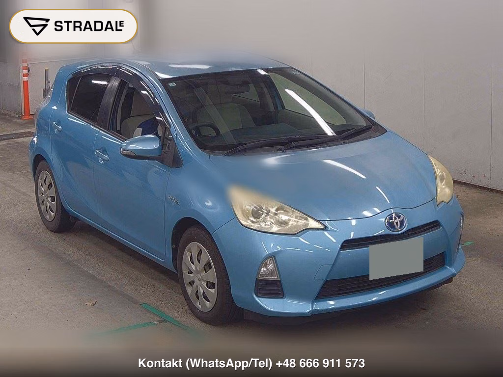 TOYOTA AQUA S 2012, aukcja z Japonii, zdjęcie 1