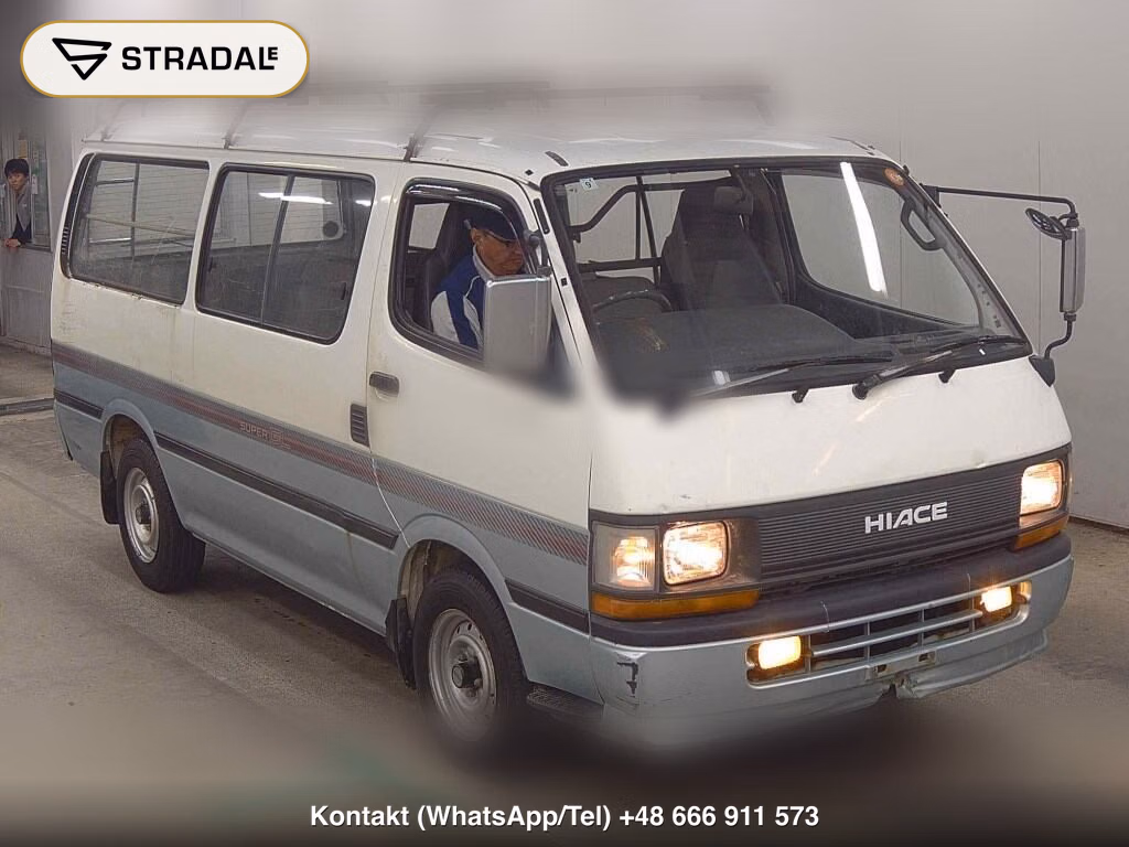 TOYOTA HIACE VAN 4D 1993, aukcja z Japonii, zdjęcie 1
