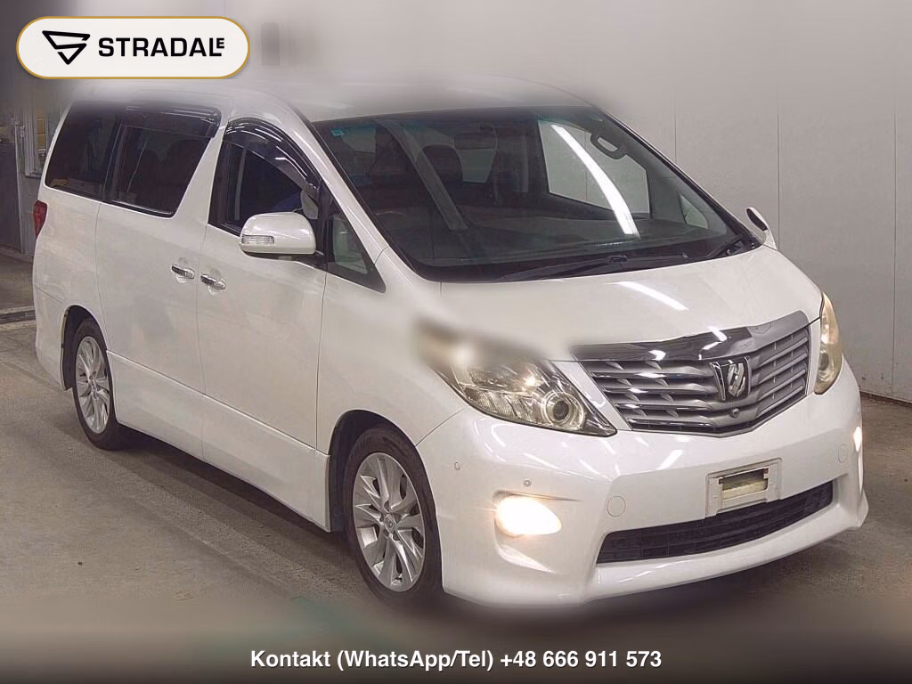 TOYOTA ALPHARD 240S 2008, aukcja z Japonii, zdjęcie 1