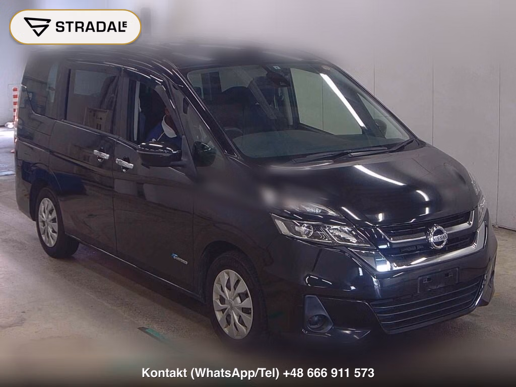 NISSAN SERENA 5D X V SELECTION 2017, aukcja z Japonii, zdjęcie 1