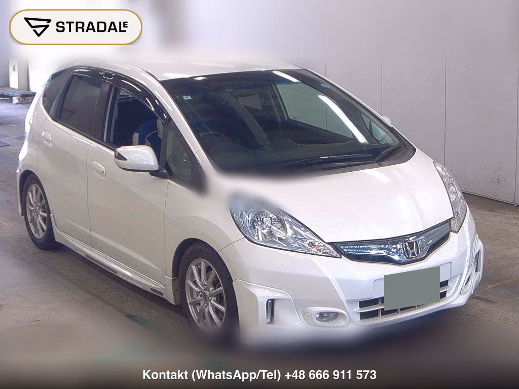 HONDA FIT HYBRID NAVI PREMIUM SELECTION 2012, aukcja z Japonii, zdjęcie 1