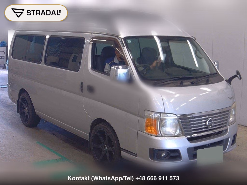 NISSAN CARAVAN 4D 4WD 2008, aukcja z Japonii, zdjęcie 1