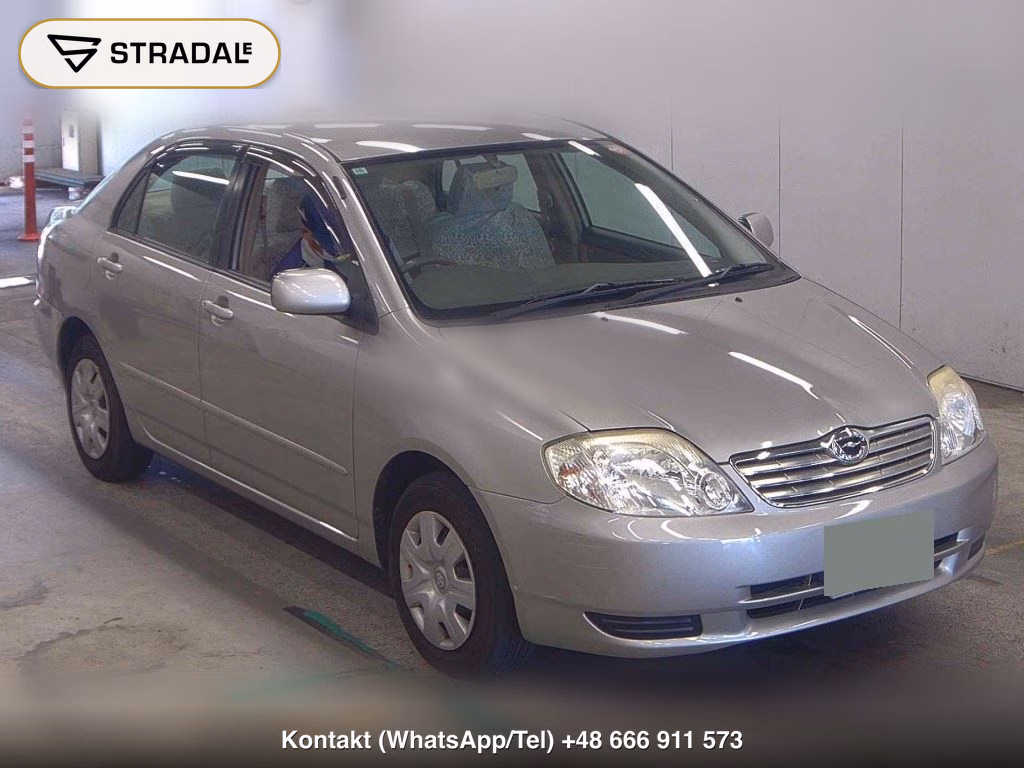 TOYOTA COROLLA 4D X LIMITED 2002, aukcja z Japonii, zdjęcie 1