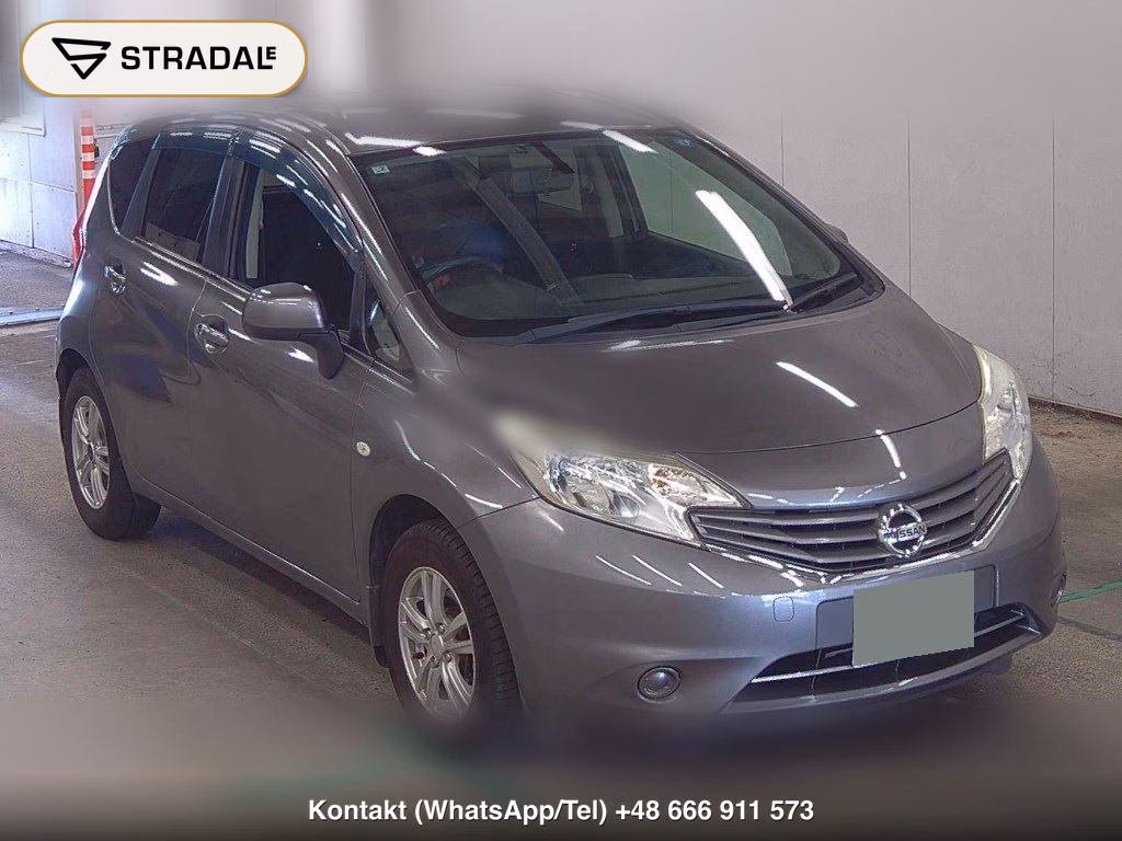 NISSAN NOTE X 2013, aukcja z Japonii, zdjęcie 1