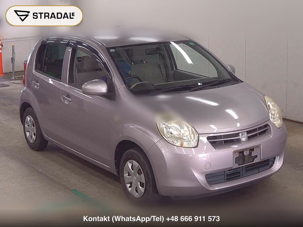 TOYOTA PASSO X YURURI 2011, aukcja z Japonii, zdjęcie 1