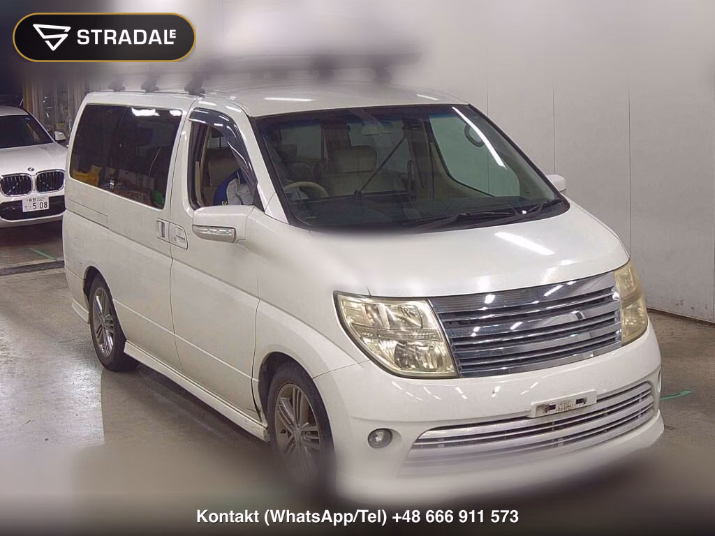 NISSAN ELGRAND 5D RIDER 2006, aukcja z Japonii, zdjęcie 1