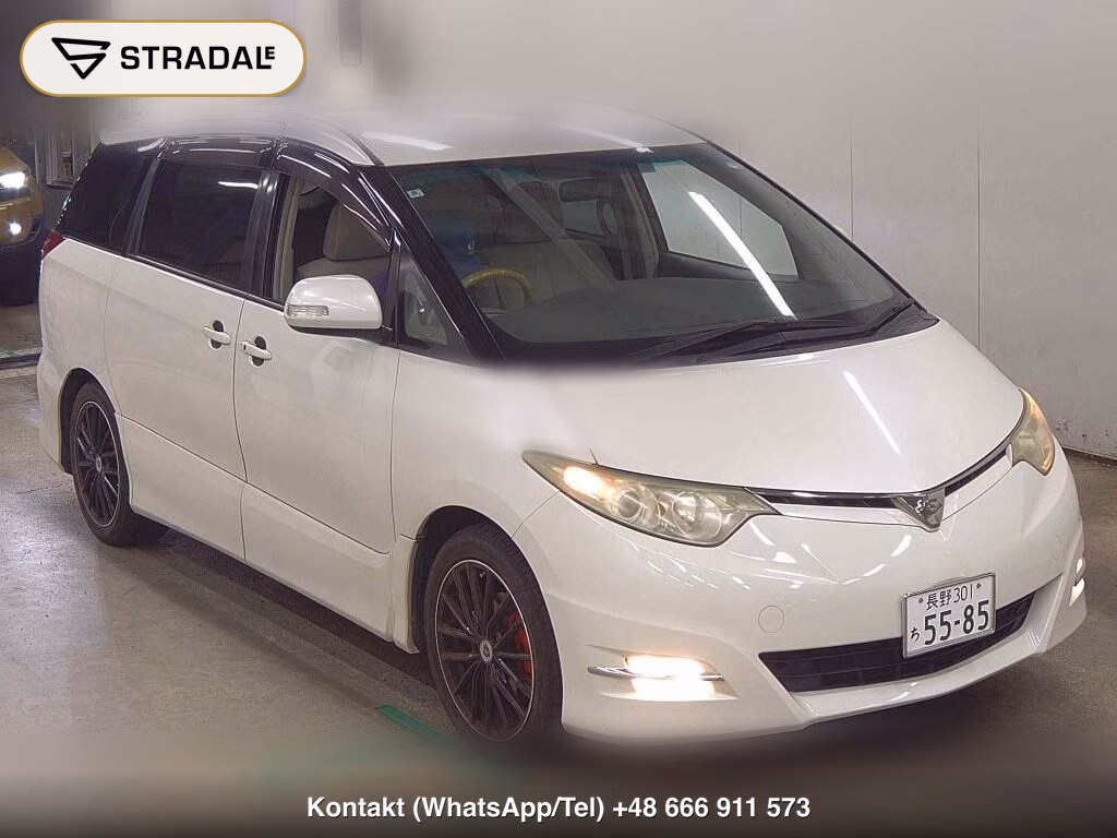 TOYOTA ESTIMA 5D 2.4 AERAS G EDITION 2008, aukcja z Japonii, zdjęcie 1