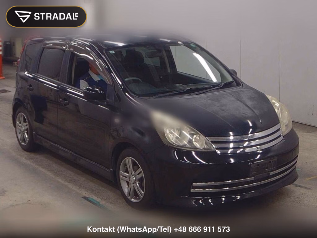 NISSAN NOTE RIDER 2009, aukcja z Japonii, zdjęcie 1