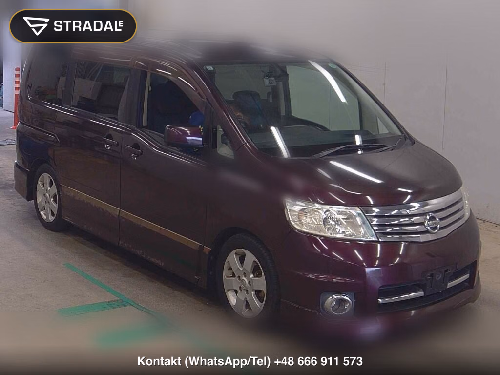 NISSAN SERENA 5D HIGHWAY STAR 2007, aukcja z Japonii, zdjęcie 1