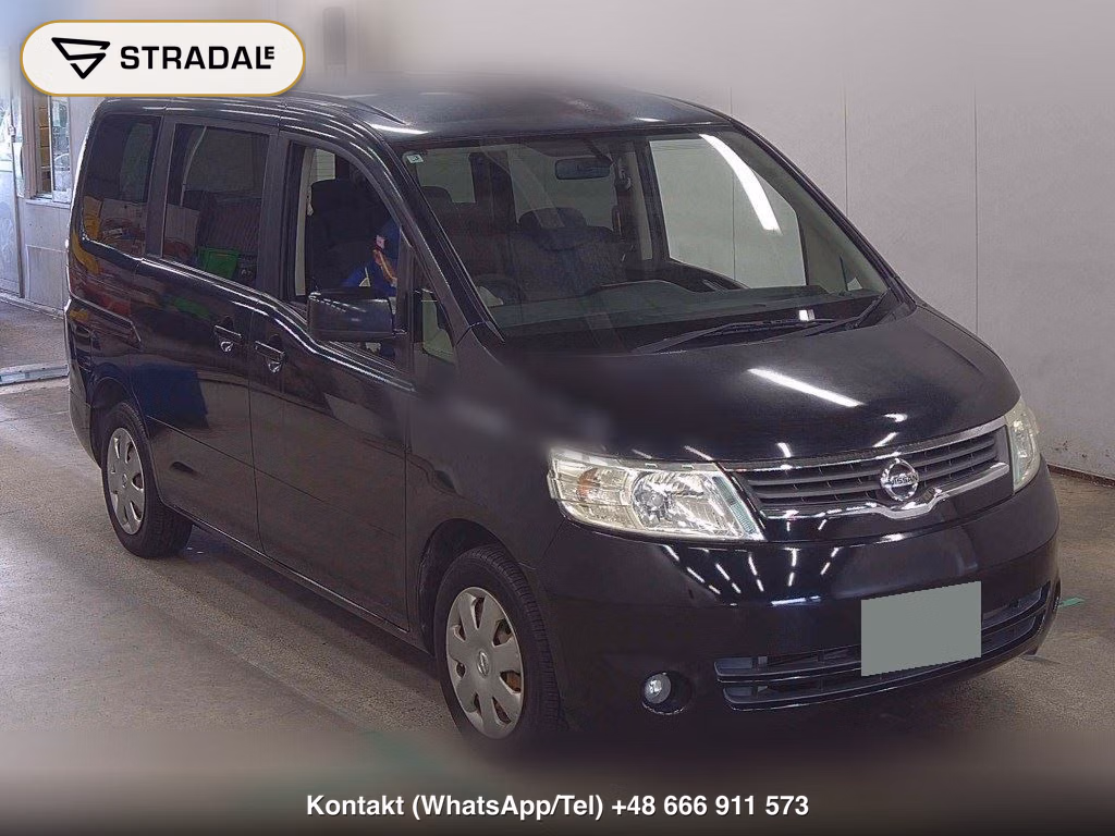 NISSAN SERENA 5D 20S 2007, aukcja z Japonii, zdjęcie 1
