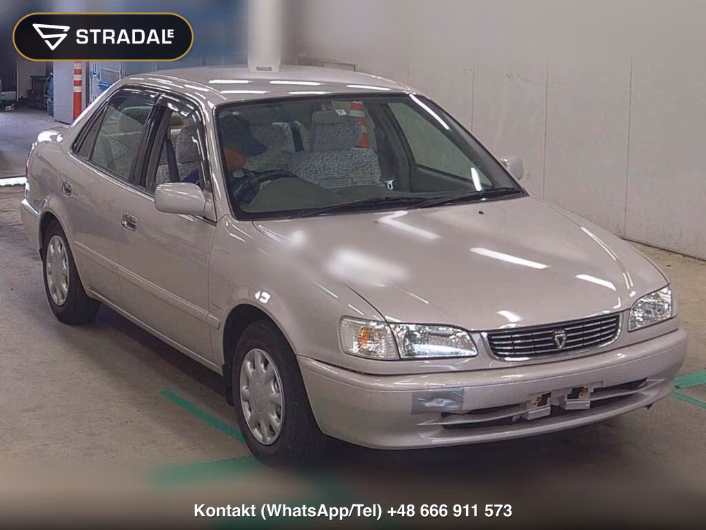 TOYOTA COROLLA 4D XE SALOON LIMITED 1999, aukcja z Japonii, zdjęcie 1