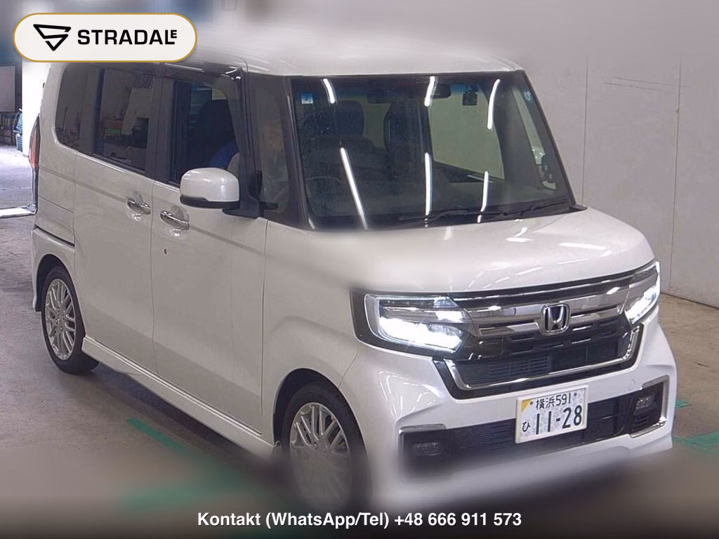 HONDA N-BOX CUSTOM L・TURBO 2022, aukcja z Japonii, zdjęcie 1