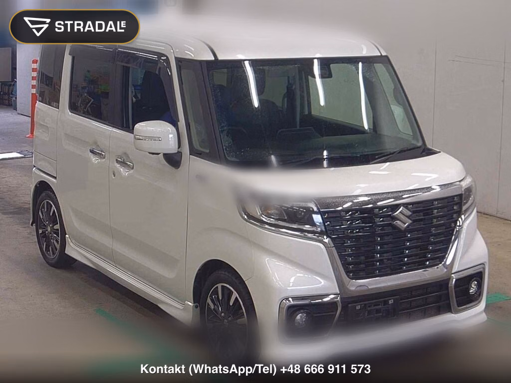 SUZUKI SPACIA CUSTOM HYBRID XS TURBO 2017, aukcja z Japonii, zdjęcie 1