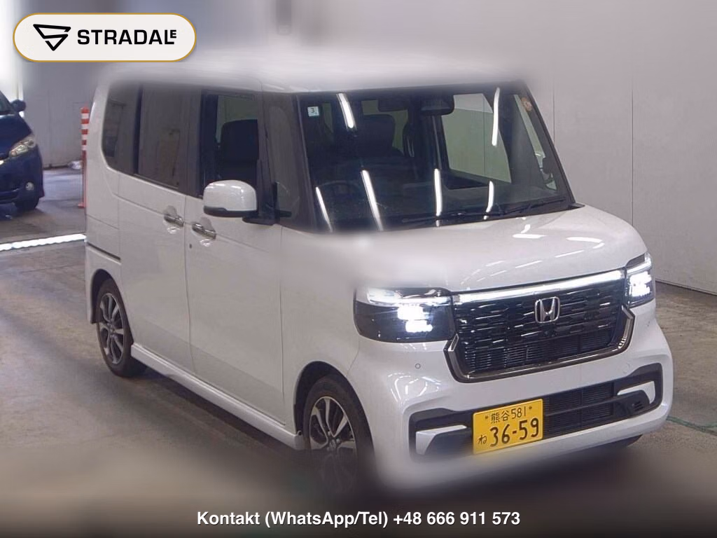 HONDA N-BOX CUSTOM COORDINATE STYLE MONO TONE 2024, aukcja z Japonii, zdjęcie 1