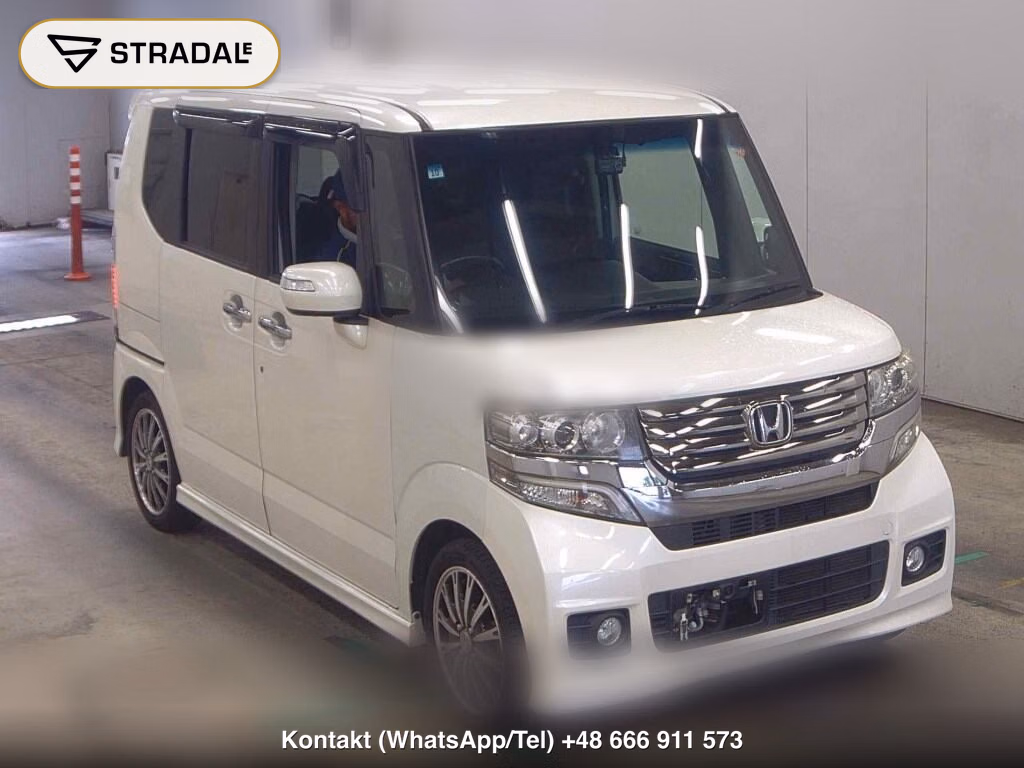 HONDA N-BOX CUSTOM G TURBO SS PACKAGE 2013, aukcja z Japonii, zdjęcie 1