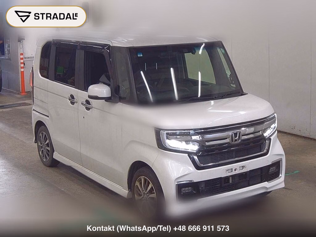 HONDA N-BOX CUSTOM 4WD EX 2021, aukcja z Japonii, zdjęcie 1