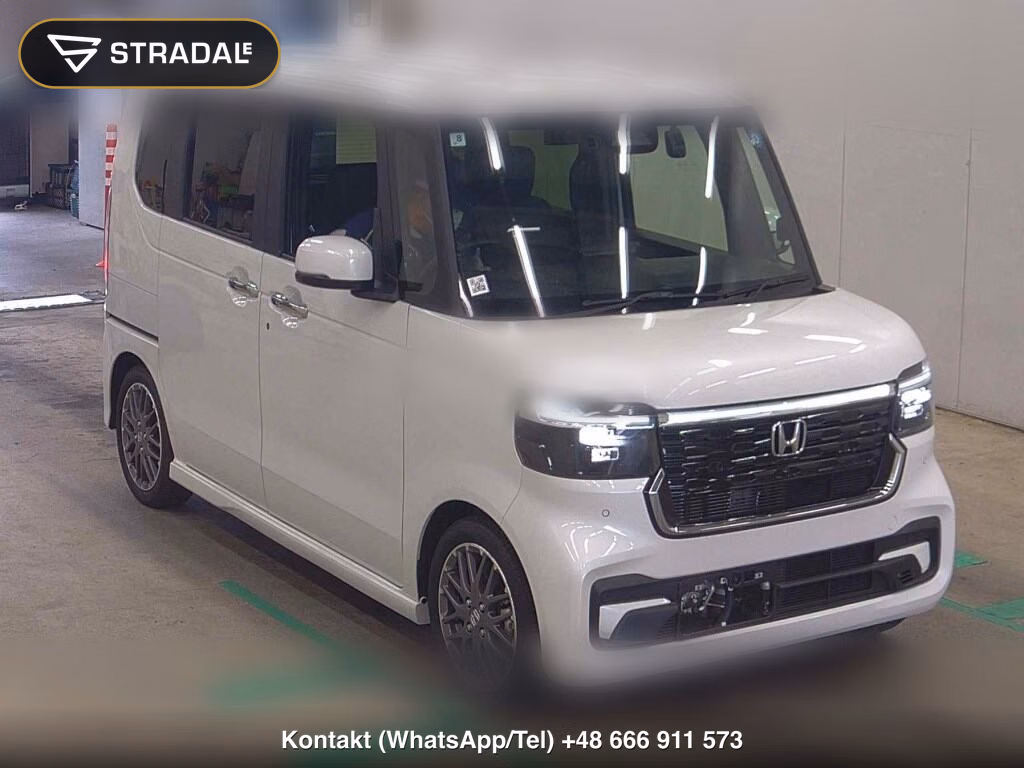 HONDA N-BOX CUSTOM TURBO 2025, aukcja z Japonii, zdjęcie 1