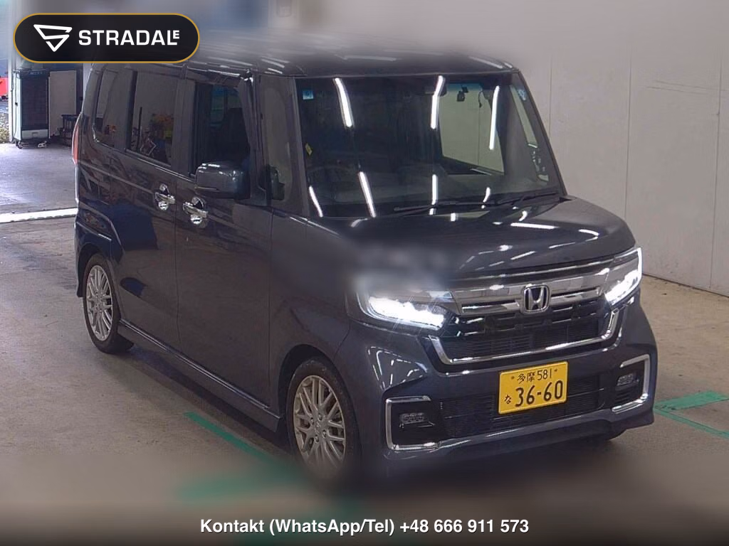 HONDA N-BOX CUSTOM L・TURBO 2022, aukcja z Japonii, zdjęcie 1