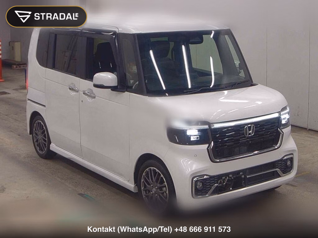 HONDA N-BOX CUSTOM TURBO 2023, aukcja z Japonii, zdjęcie 1
