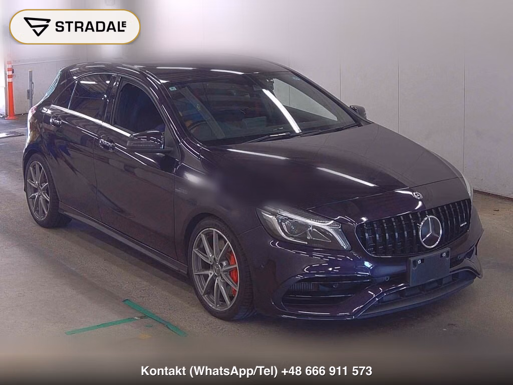 MERCEDES AMG A-CLASS 5D 4WD A45 4MATIC 2016, aukcja z Japonii, zdjęcie 1