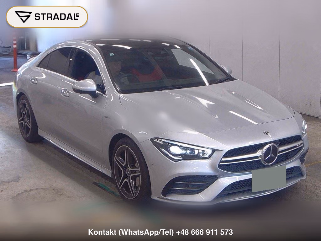 MERCEDES AMG CLA-CLASS 4WD CLA35 4MATIC 2021, aukcja z Japonii, zdjęcie 1