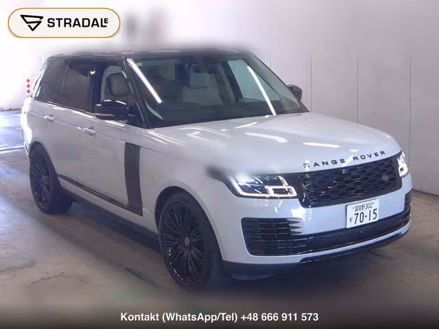 LAND ROVER RANGE ROVER 4WD VOGUE 2018, samochód z aukcji Japonii