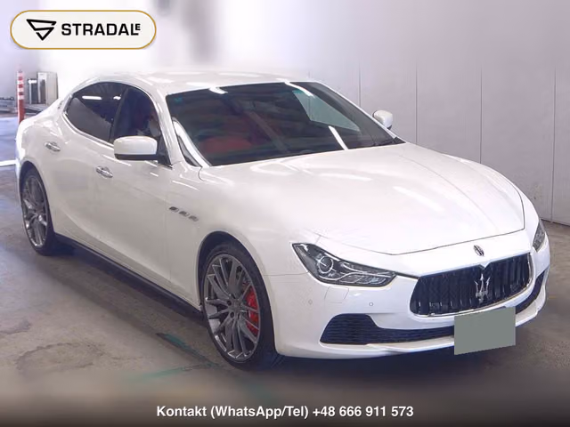 MASERATI GHIBLI 4D S 2014, samochód z aukcji Japonii